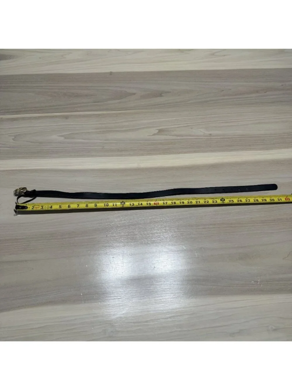 Gucci Marmont Thin Belt 409417 AP 00T Black Leather Size 65